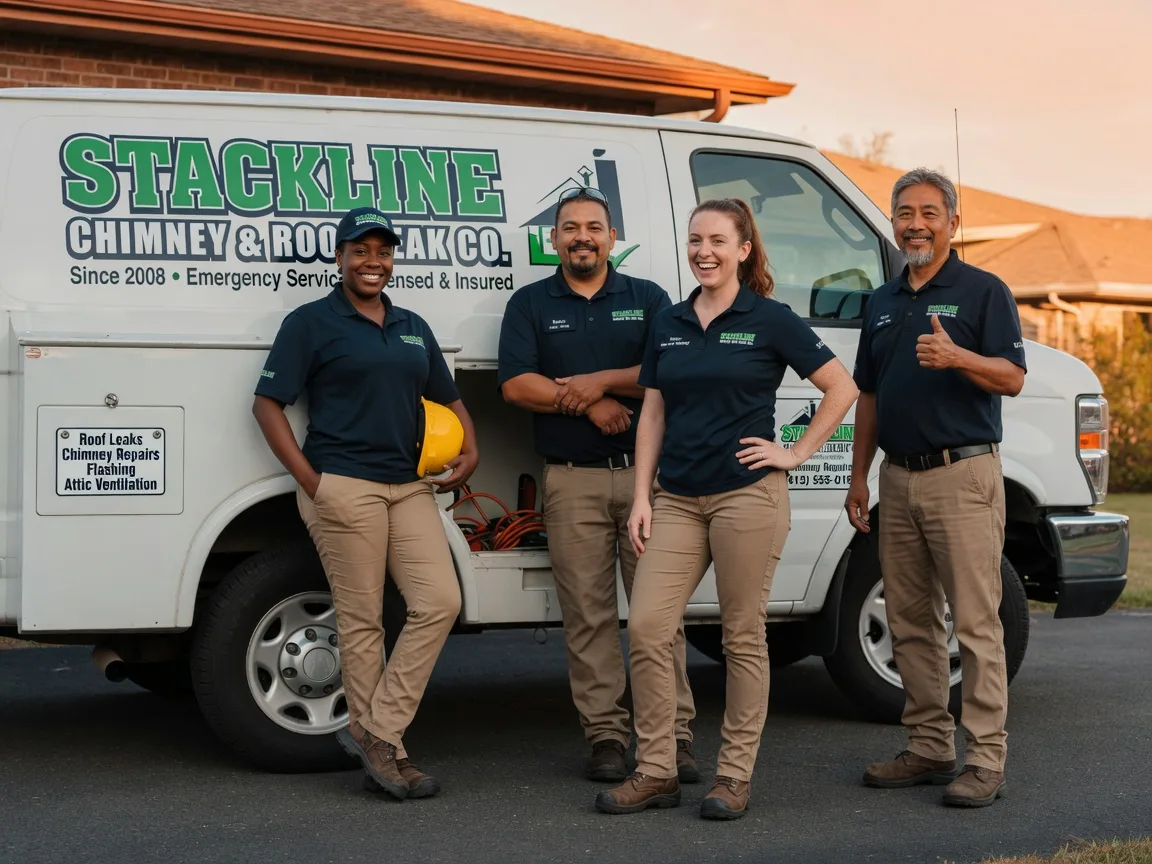 Chimney flashing repair company in Cambridge, KS